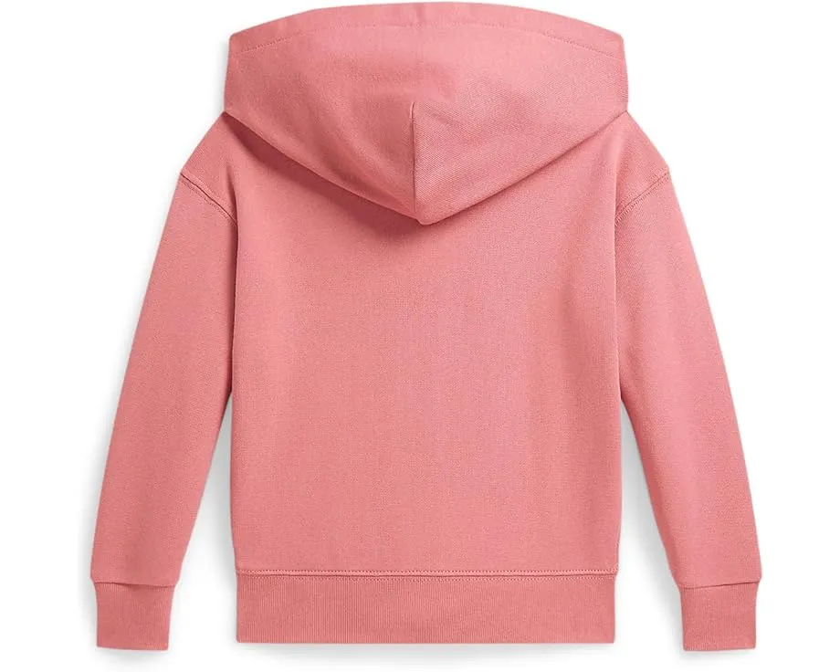 Толстовка Polo Ralph Lauren Kids с капюшоном и молнией из махровой ткани с вышитой лошадкой