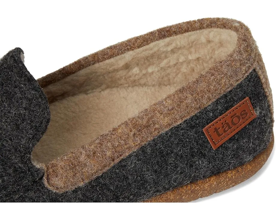 Лоферы Taos Footwear Woolfer из итальянской шерсти с меховой подкладкой