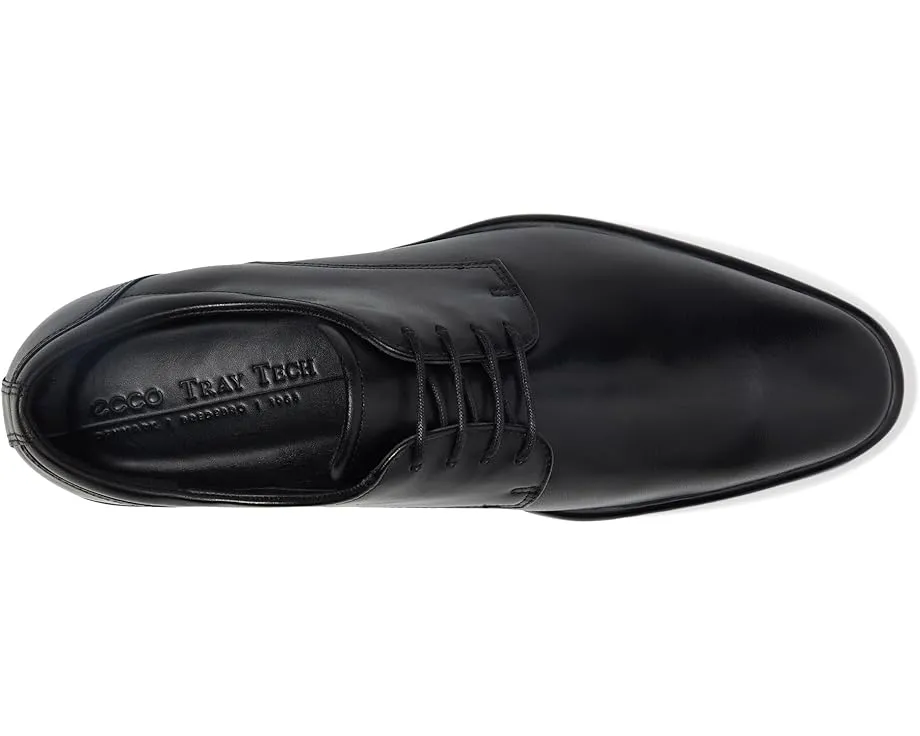 Туфли дерби ECCO Citytray Plain Toe Tie из цельнозерновой кожи