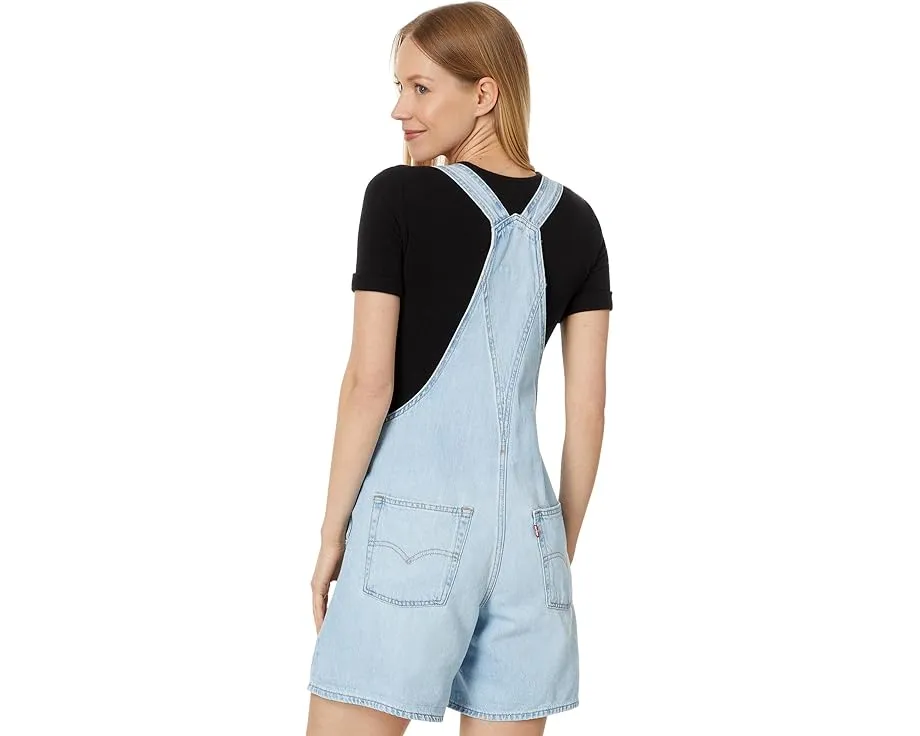 Комбинезон Levi's Vintage Shortall в винтажном стиле с регулируемыми лямками и накладными карманами