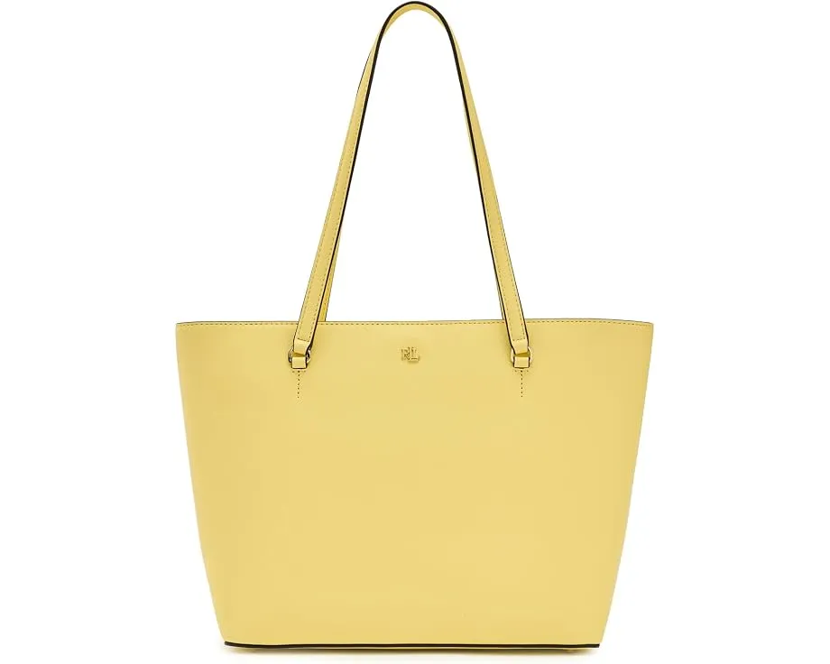 Сумка-шоппер Lauren Ralph Lauren Crosshatch Leather Medium Karly Shopper Tote