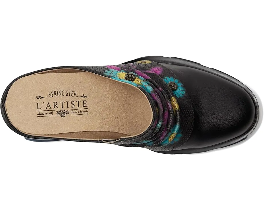 L'Artiste by Spring Step Туфли Chemistry с ручной росписью и квадратным каблуком