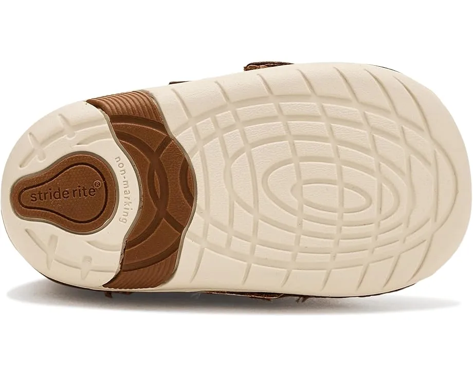 Stride Rite Soft Motion Mini Alfredo детские туфли из натуральной кожи на двух липучках