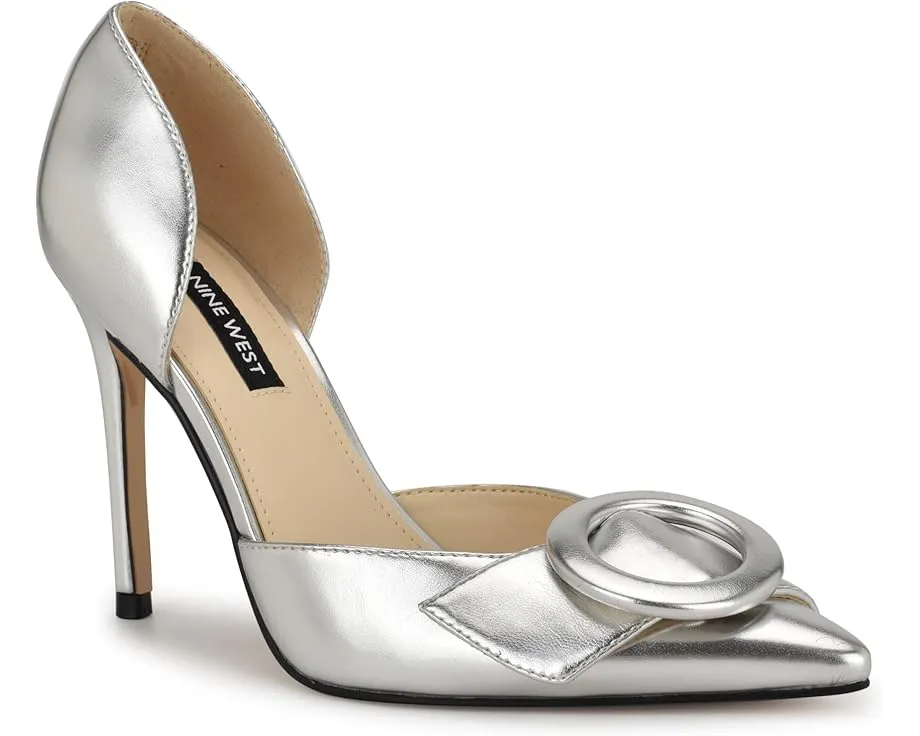 Туфли Nine West Frolly на шпильке с острым носком и крупной пряжкой