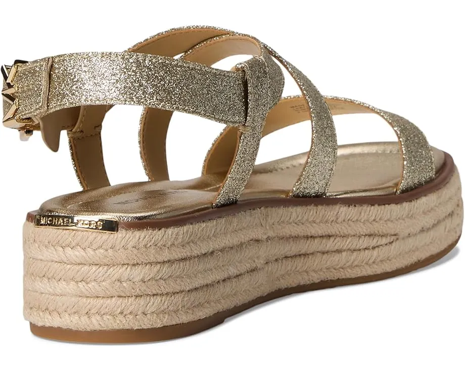 Босоножки MICHAEL Michael Kors Espadrille на платформе с плетением