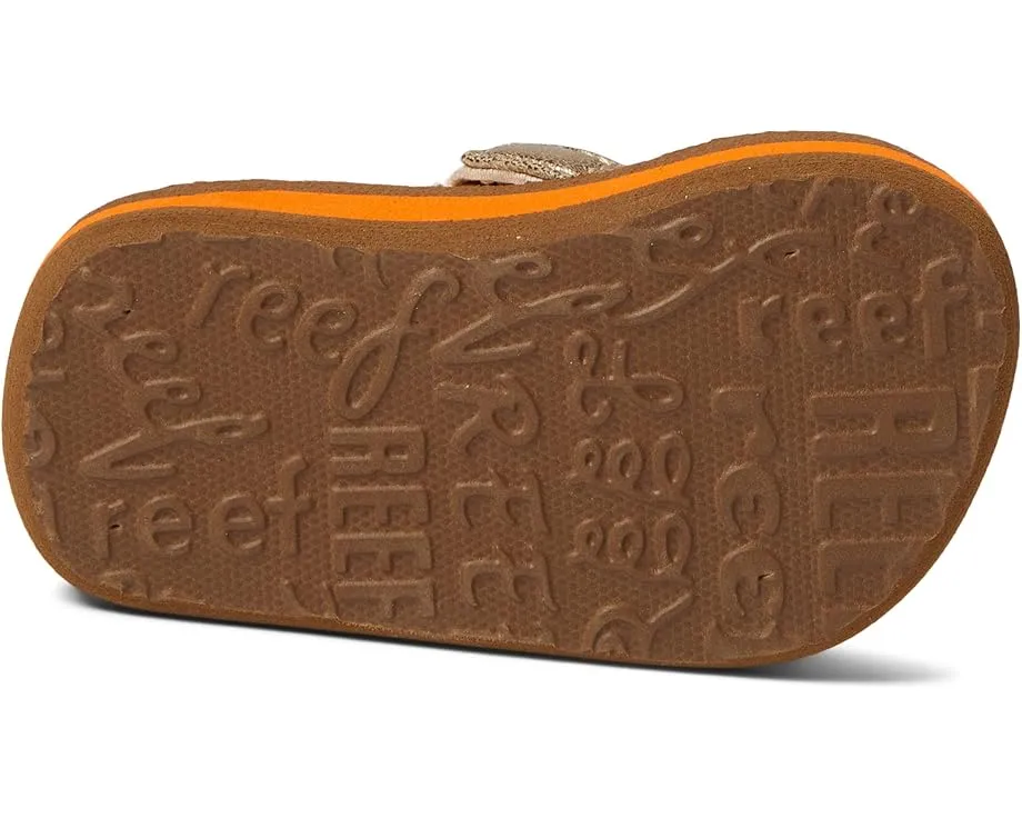 Детские вьетнамки Reef Little Ahi с эластичным ремешком и круглым носком