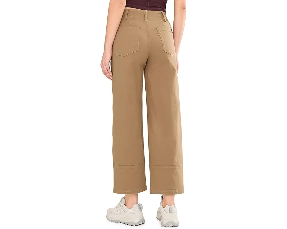 Широкие брюки Columbia Roc Wide Leg из хлопка с эластаном и застежкой на молнию