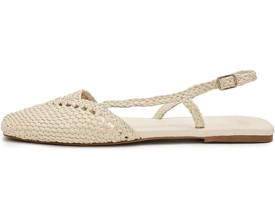 Лодочки Ilona Slingback с квадратным носком и ремешком на пятке