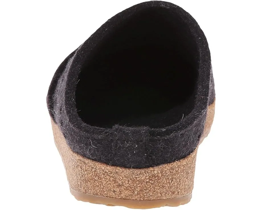 Домашние тапочки Haflinger Lacey из шерстяного войлока с пробковой стелькой