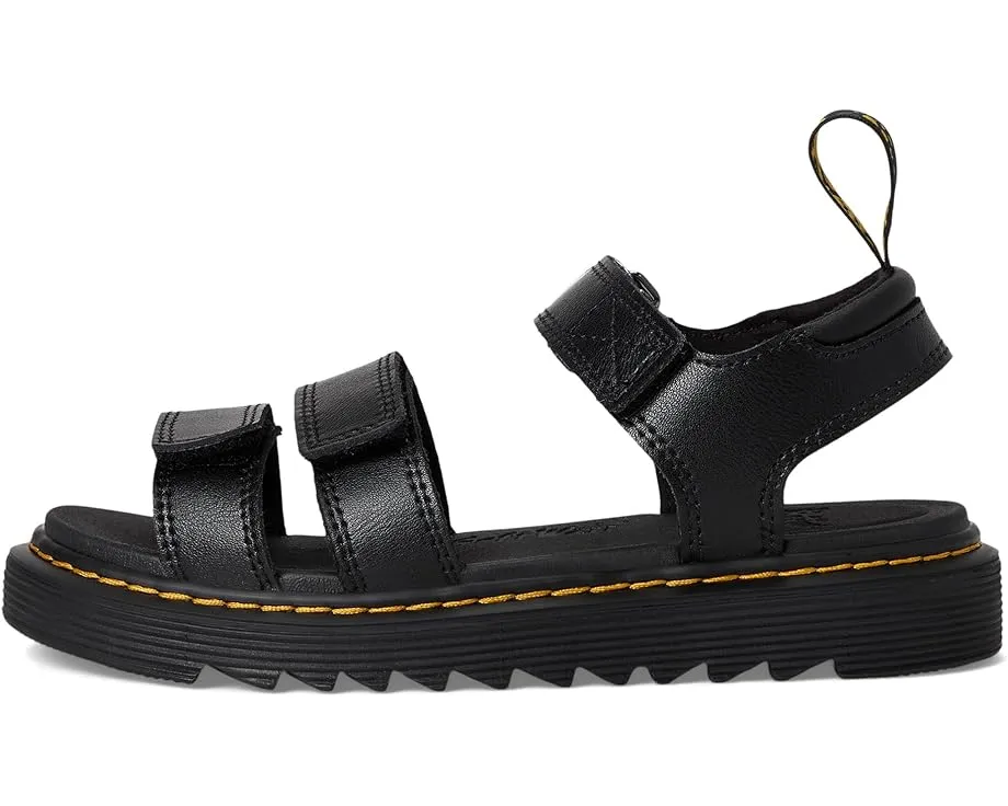 Детские сандалии Dr. Martens Klaire J на липучке с кожаным верхом