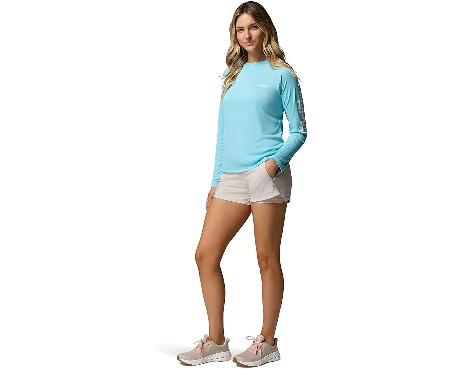 Шорты Columbia PFG Castback с влагоотводящей тканью Omni-Wick и защитой UPF 50