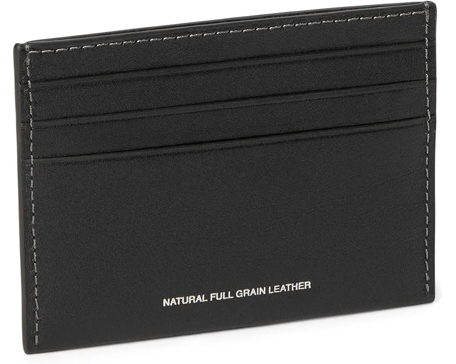 Картхолдер COACH из полированной кожи с шестью слотами