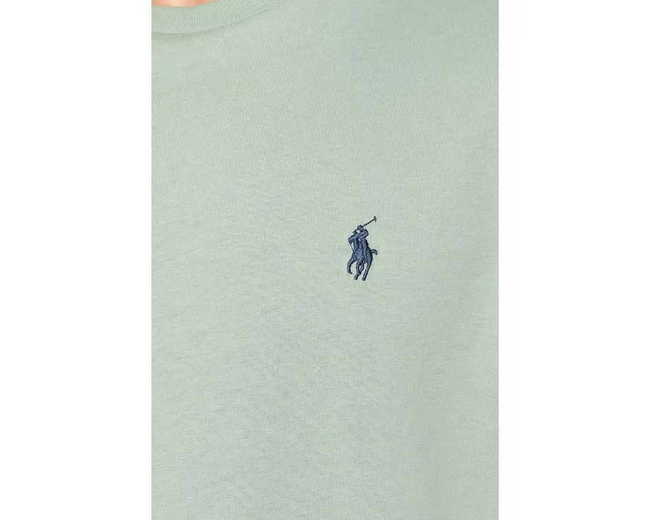 Футболка Polo Ralph Lauren Classic Fit Jersey с круглым вырезом и вышивкой