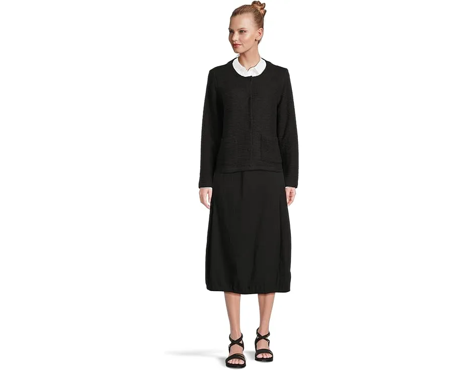 Жакет из органического хлопка с круглым вырезом от Eileen Fisher