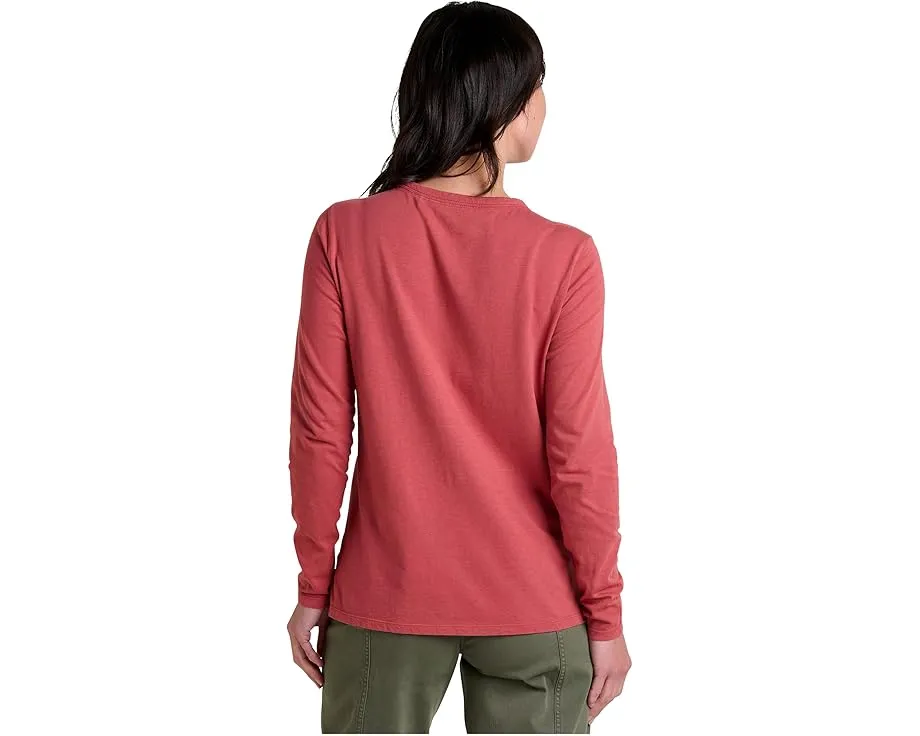 Свитер Toad&Co Primo Long Sleeve Crew из 100% органического хлопка