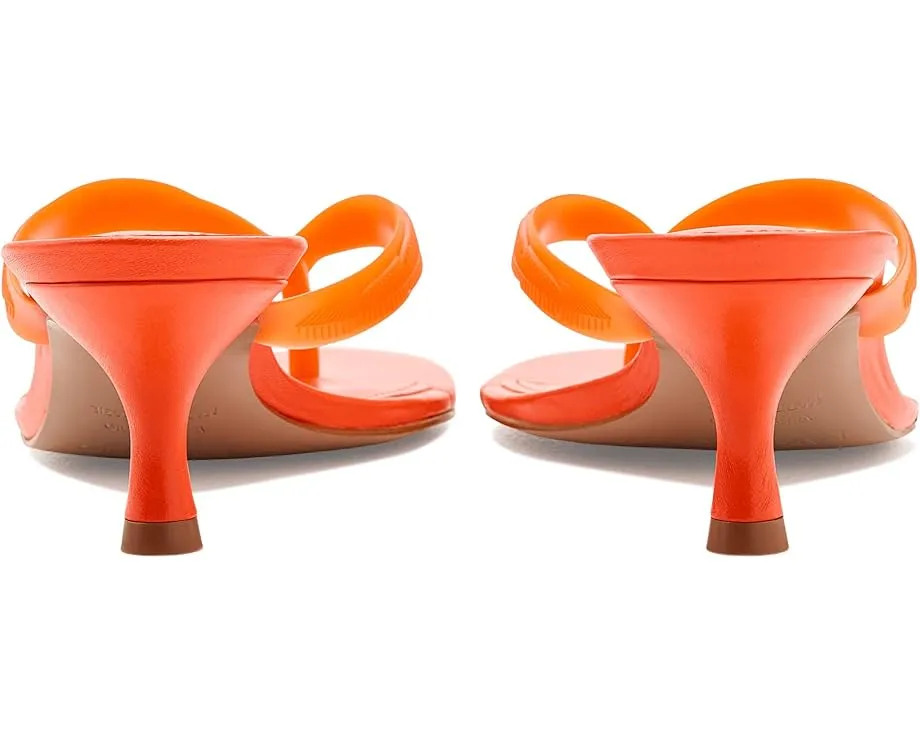 Босоножки Rob Heel Sandals от FARM Rio на каблуке с отделкой из поливинилхлорида