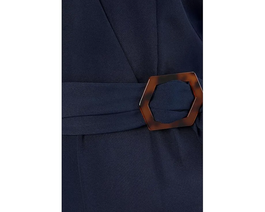 Комбинезон макси с глубоким V-образным вырезом и поясом Vince Camuto