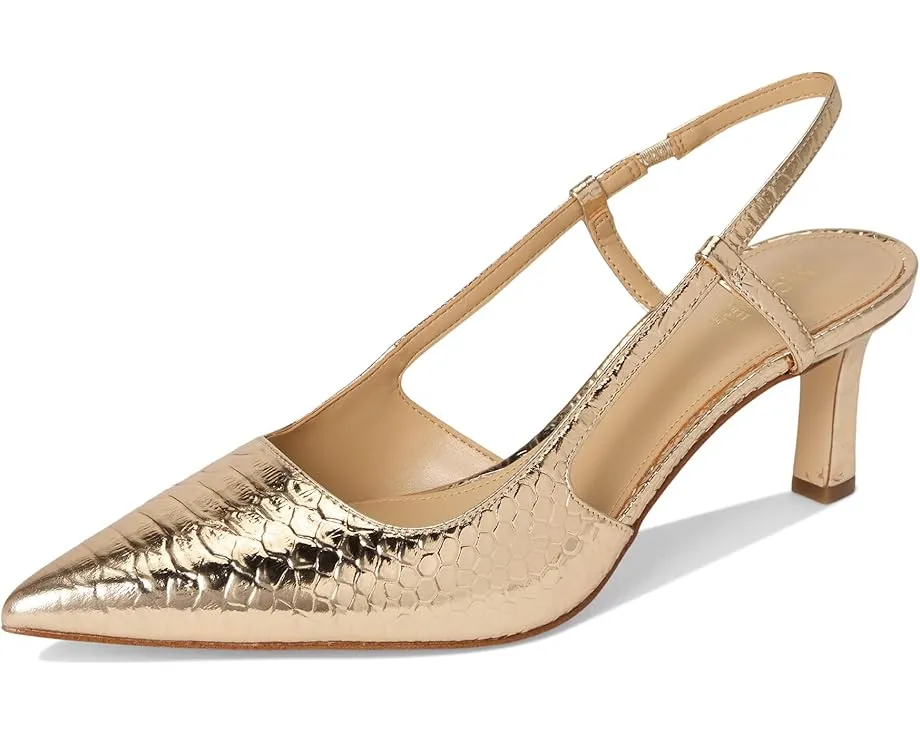 Туфли MICHAEL Michael Kors Alora Mid Sling с узором из зебрового страз и ремешком на щиколотке