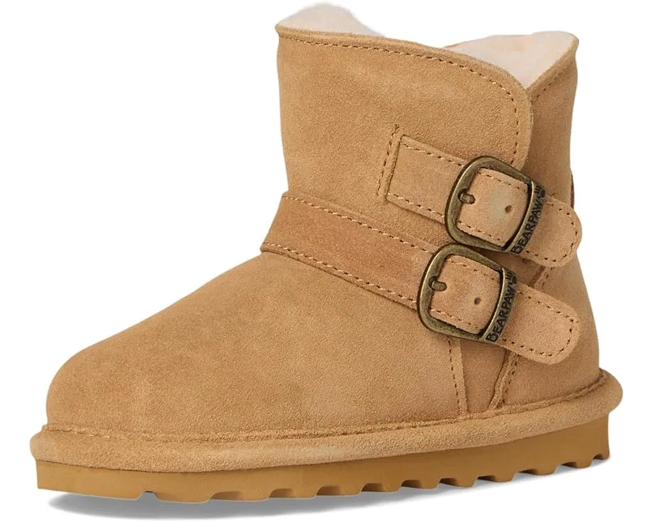 Bearpaw Kids сапоги Katya с декоративной пряжкой и шерстяной подкладкой