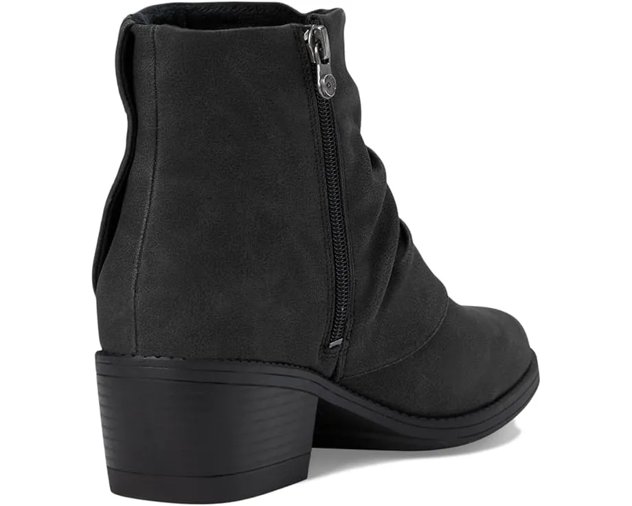 Ботильоны Riley Booties из искусственной замши с меховой отделкой