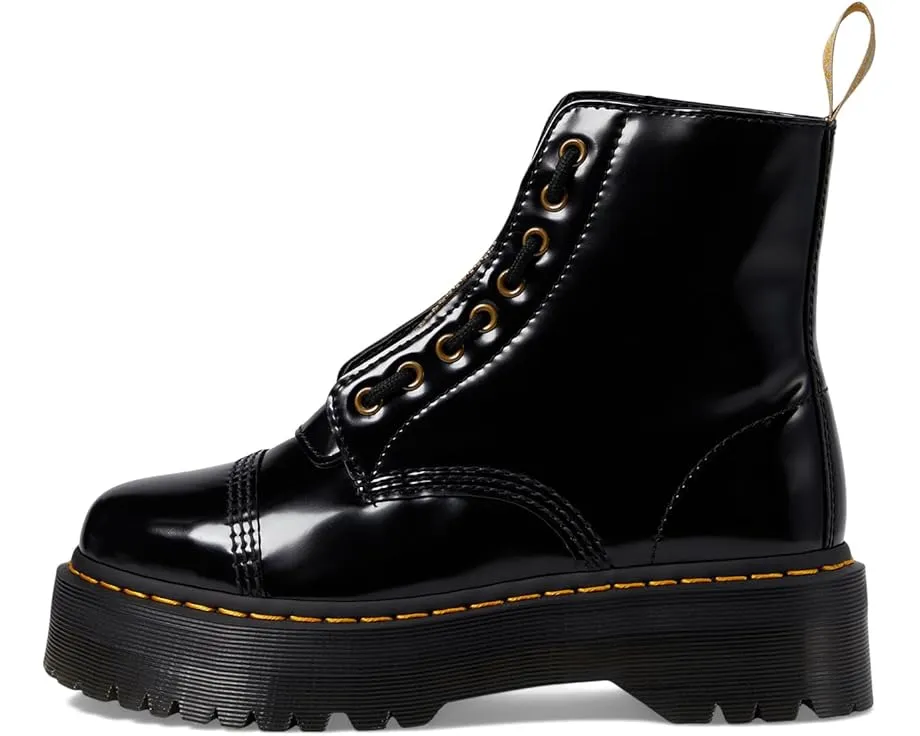 Веганские ботинки Dr. Martens Vegan Sinclair на платформе с молнией