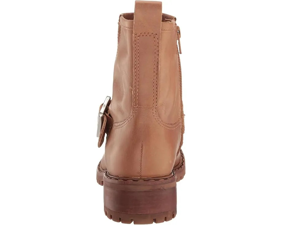 Ботинки Lucky Brand Kenadie с круглым носком на устойчивом каблуке и боковой молнией