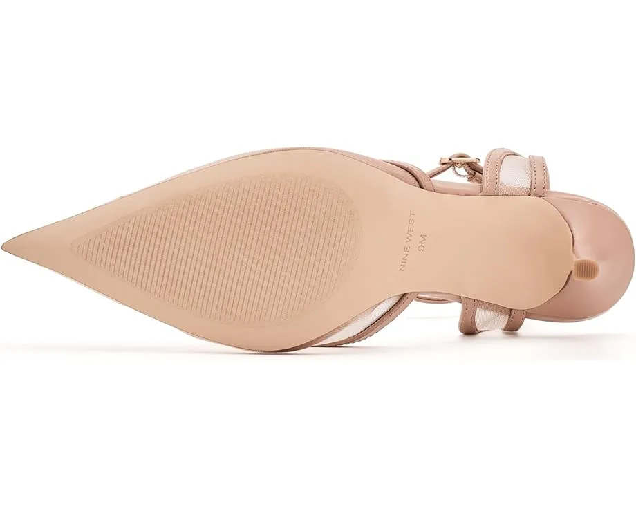 Туфли-лодочки Gullia на шпильке с сетчатым верхом и ремешком Nine West