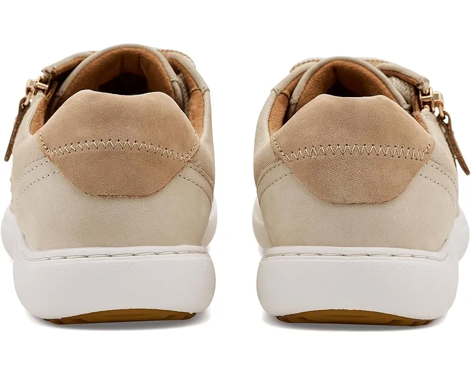 Кроссовки Clarks Nalle Zen из нубука и замши с боковой молнией