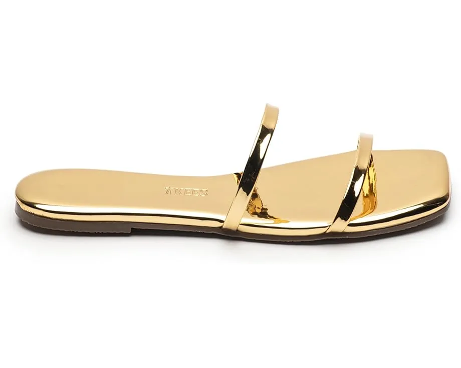 Блестящие босоножки TKEES Gemma с открытым квадратным носком