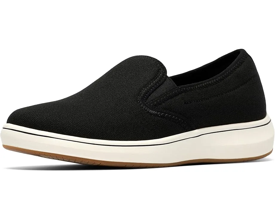 Слипоны Clarks Breezesky Zoe с текстильным верхом и стелькой Cushion Soft