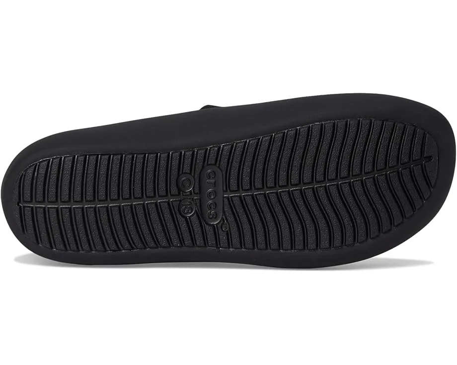 Детские балетки Crocs Brooklyn на платформе с регулируемым ремешком