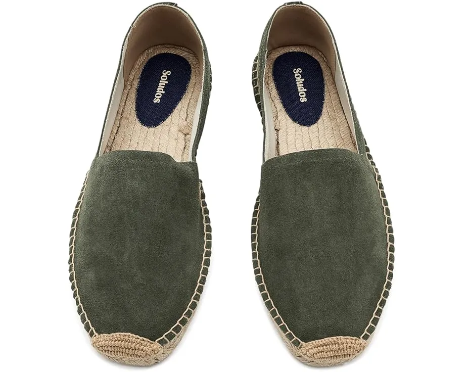 Кеды Soludos Suede Original Espadrille из замши на джутовой подошве