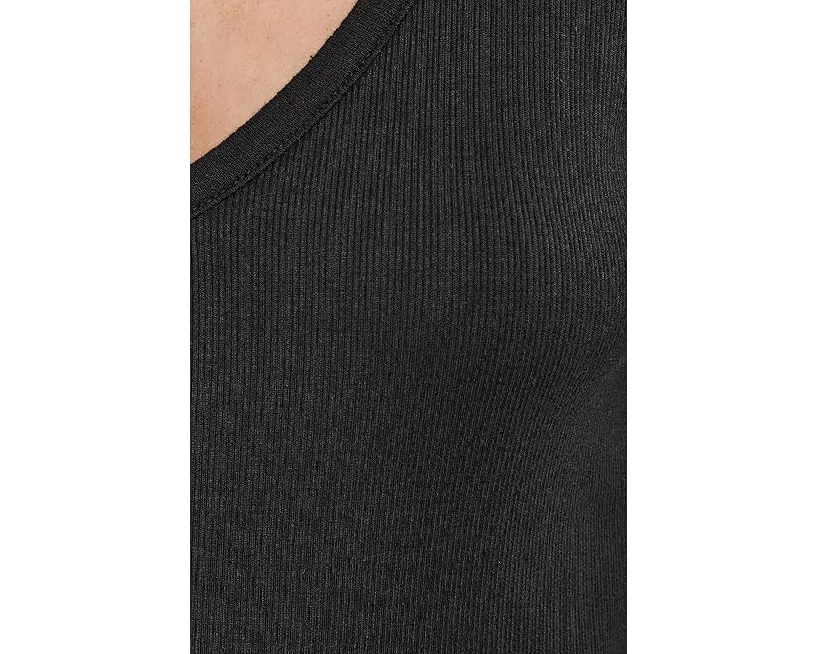 Michael Stars топ Ivara Racerback Black