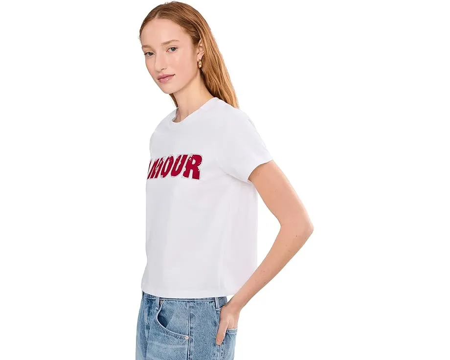 Футболка Sanctuary с цветочным декором и пайетками