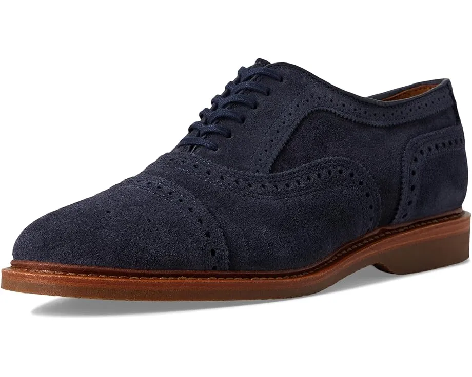 Оксфорды Allen Edmonds Strand Verse с перфорацией на резиновой подошве
