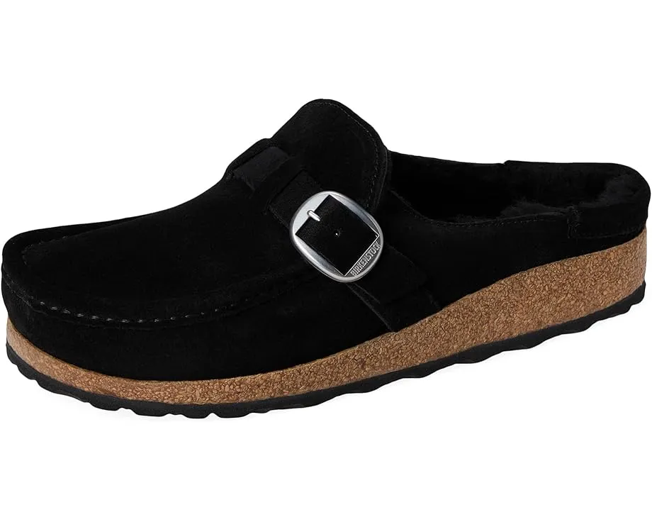 Биркенштоки Buckley из замши с подкладкой из овчины