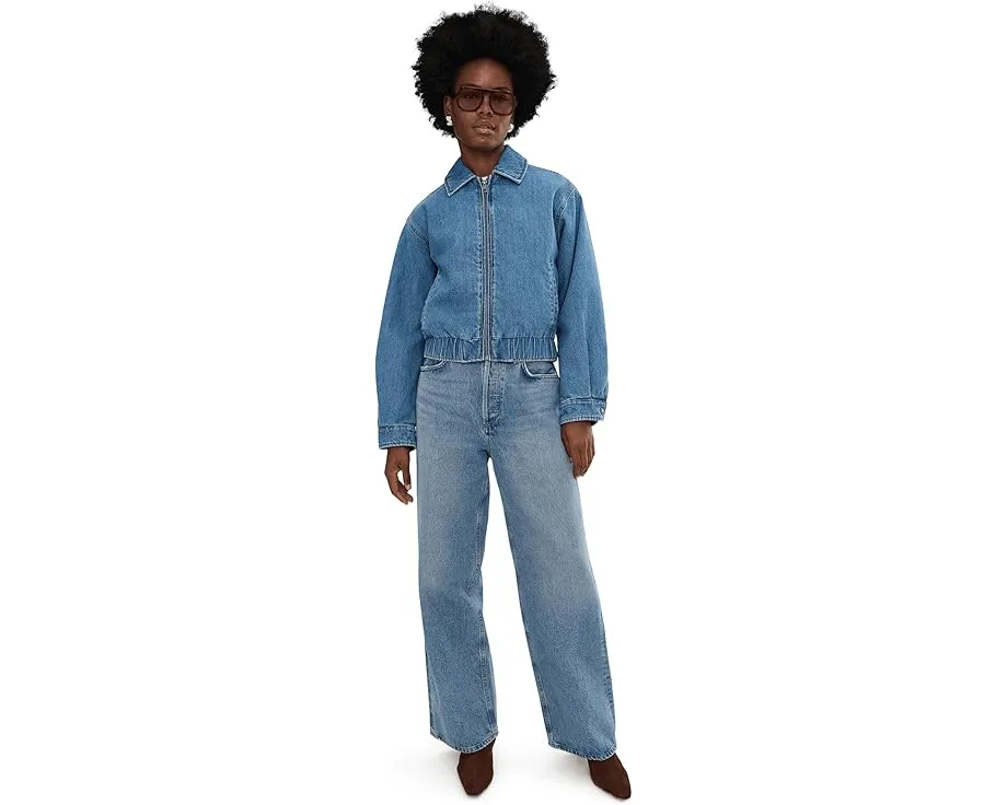 Куртка бомбер Levi's с отложным воротником и хлопковым кроем