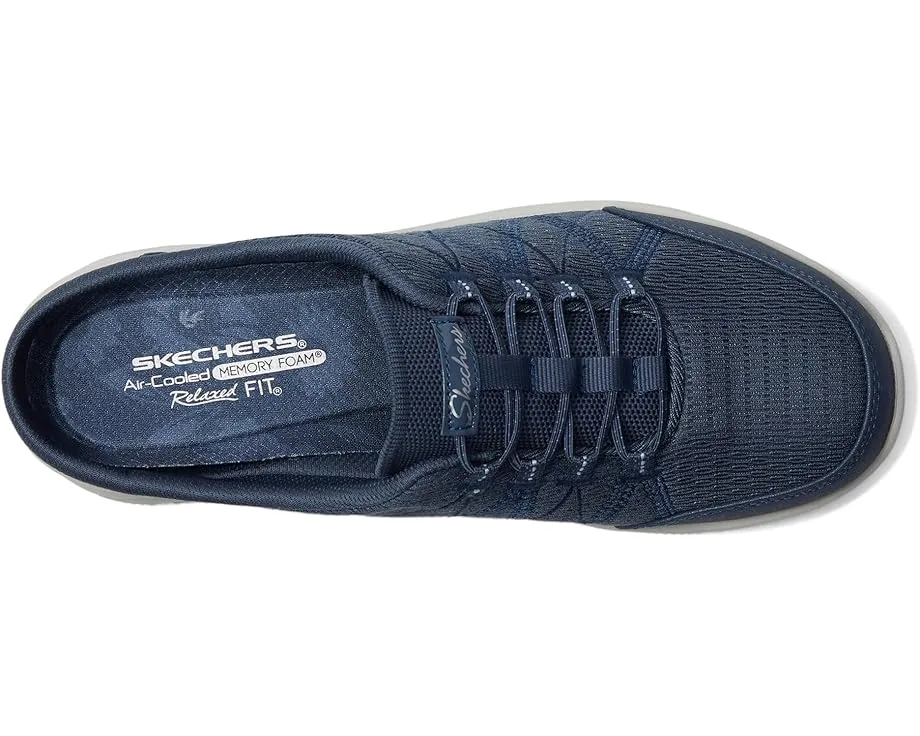 Мюли SKECHERS Easy Going My Pace с фиксированными шнурками и стелькой Memory Foam