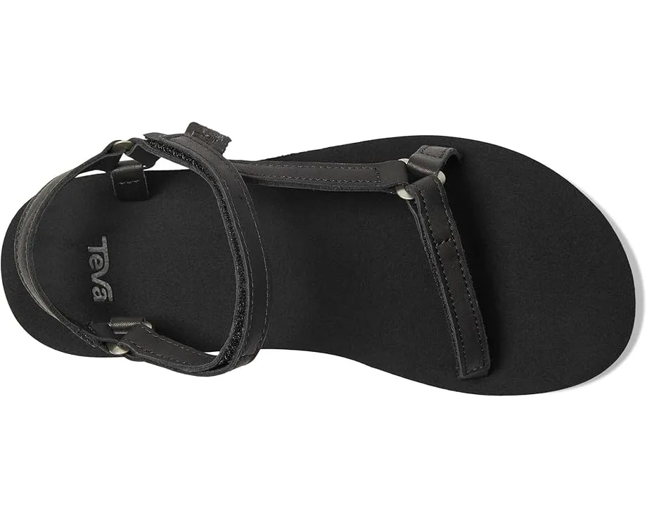 Сандалии Original Universal Slim Lea от Teva из мягкой кожи с регулируемыми ремешками