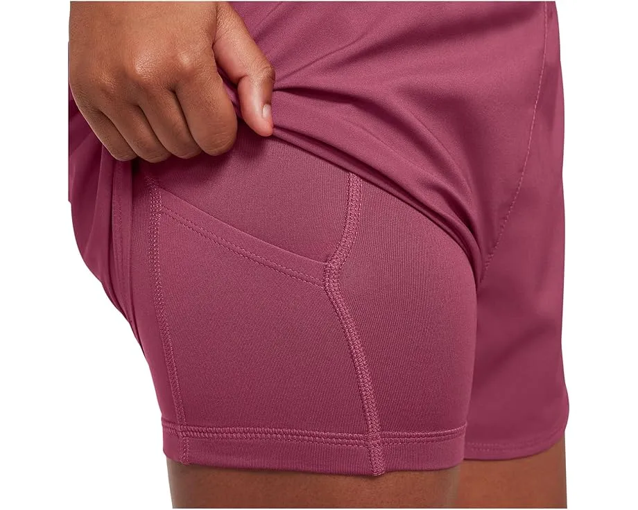 Детские шорты Nike Dri-FIT One 2-in-1 с внутренним слоем 3 дюйма (7.62 см)