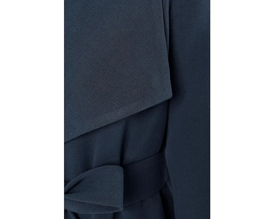 Пальто Lauren Ralph Lauren с запахом и поясом из крепа