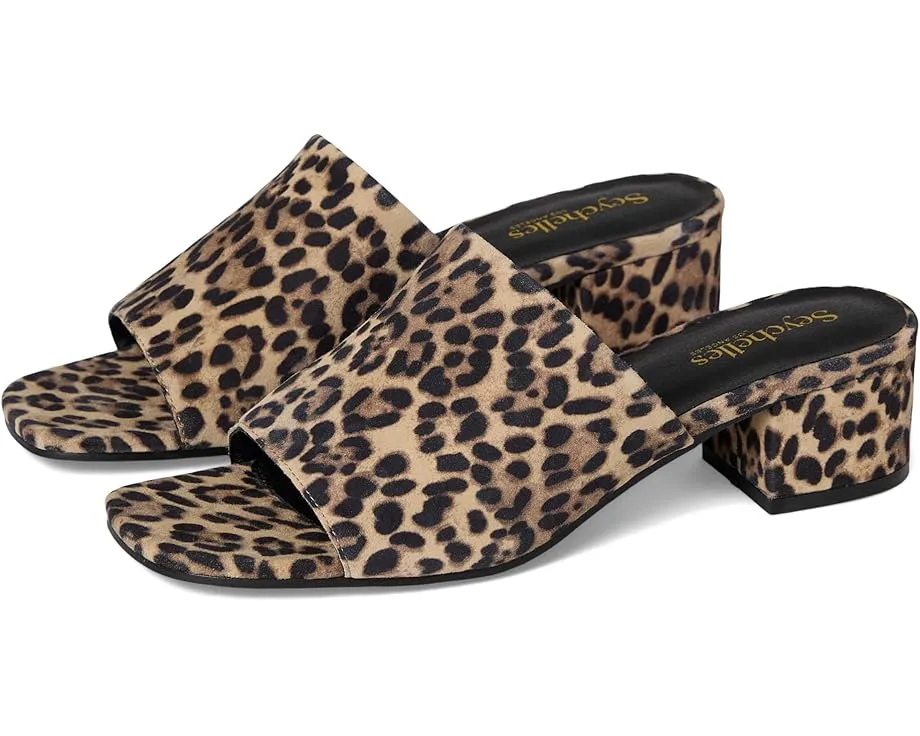 Seychelles Мюли Pepper из замши с квадратным носком и устойчивым каблуком