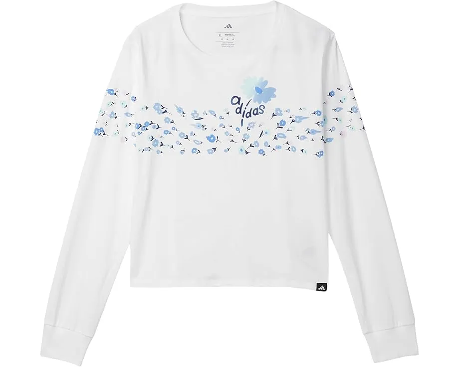 Футболка adidas Kids с принтом и классическим кроем Regular Fit из хлопка