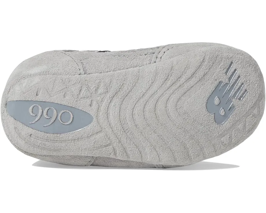 Детские кроссовки New Balance 990v6 для малышей с узорчатыми накладками