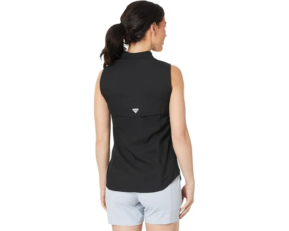 Безрукавка Columbia Tamiami с отложным воротником и защитой от солнца UPF 40