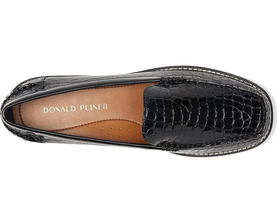 Лоферы Donald Pliner Ombre с тиснением под крокодила