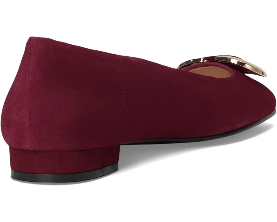 Туфли French Sole Pamela на невысоком каблуке из замши