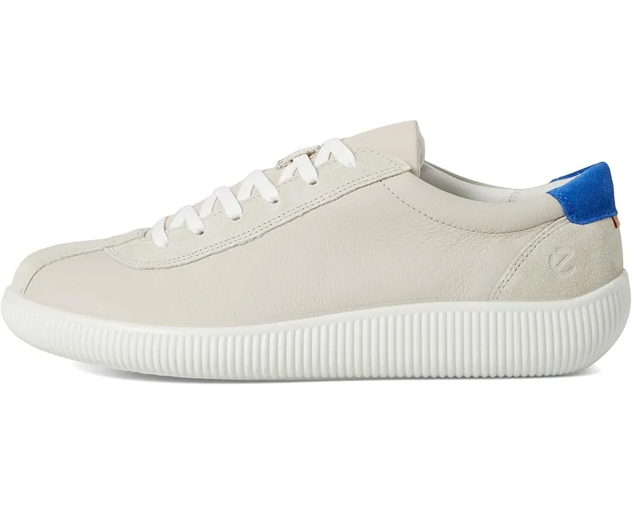 Кроссовки ECCO Soft Zero Lace Up из зерненой кожи с полиуретановой подошвой