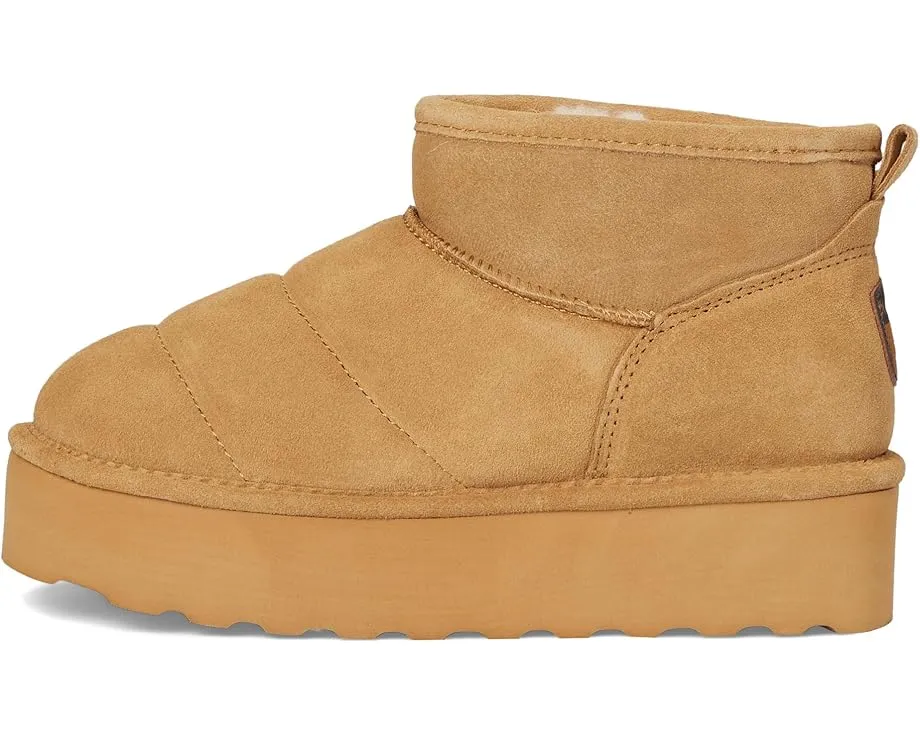 Зимние короткие угги Bearpaw Quilted Retro Shorty с защитой от влаги и стелькой из шерсти