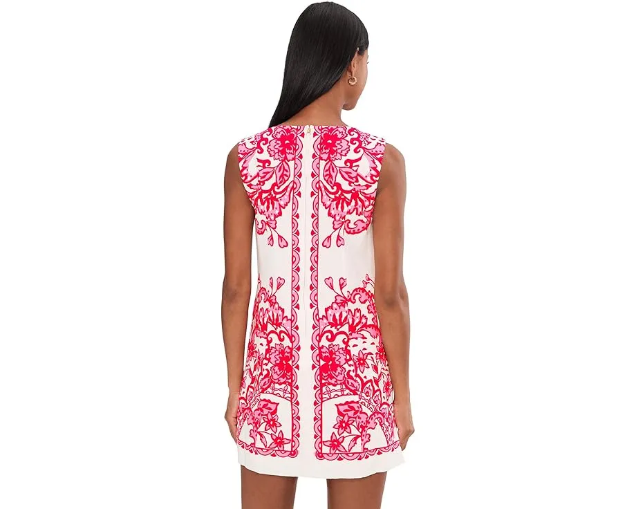 Комбинезон-платье Sadie Shift от Lilly Pulitzer с кружевной отделкой и разрезом